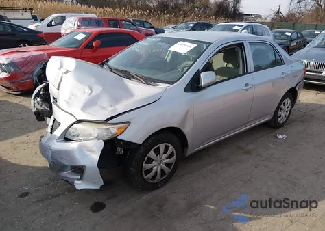 2010 Toyota Corolla Le z USA, uszkodzony, nr VIN 2T1BU4EE6AC518789